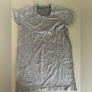 Grey Boston Lululemon Swiftly Tech Short Sleeve Shirt
